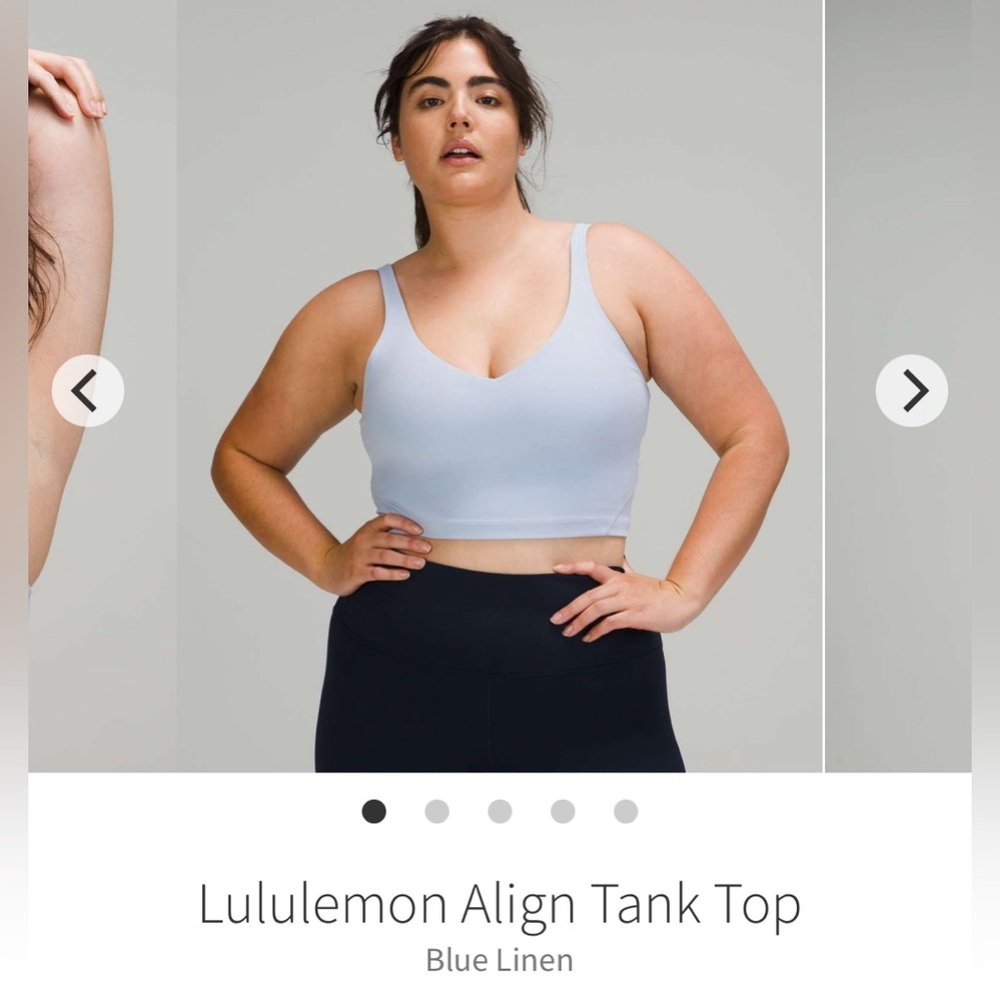 Lululemon Align Tank Top
Blue Linen